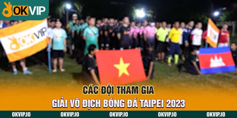 Các đội tham gia giải vô địch bóng đá Taipei 2023