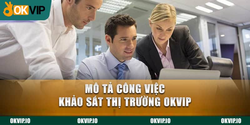 Mô tả công việc khảo sát thị trường OKVIP