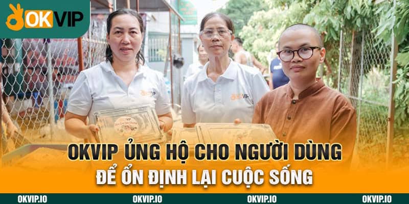 OKVIP ủng hộ cho người dùng để ổn định lại cuộc sống